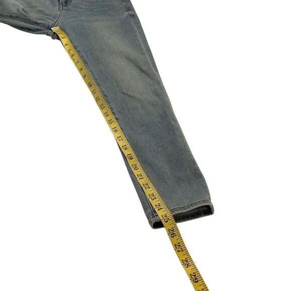 Express High Rise Skinny Stretch Jeans Womens Size 8S Blue Denim - Picture 7 of 10